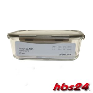 Lock & Lock Boroseal Rechtecckig 2 l LLG455G - hbs24